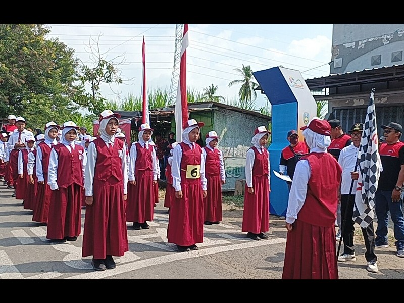 LOMBA GERAK JALAN TINGAT SD 2025